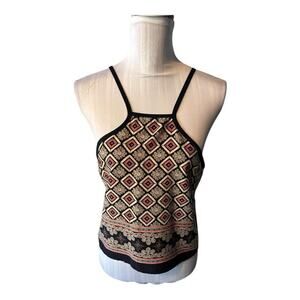 Maude Navy Blouse Tank Size L